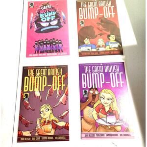 The Great British Bump-Off 4 Comic Series Dark Horse (2023) Satirical Fun